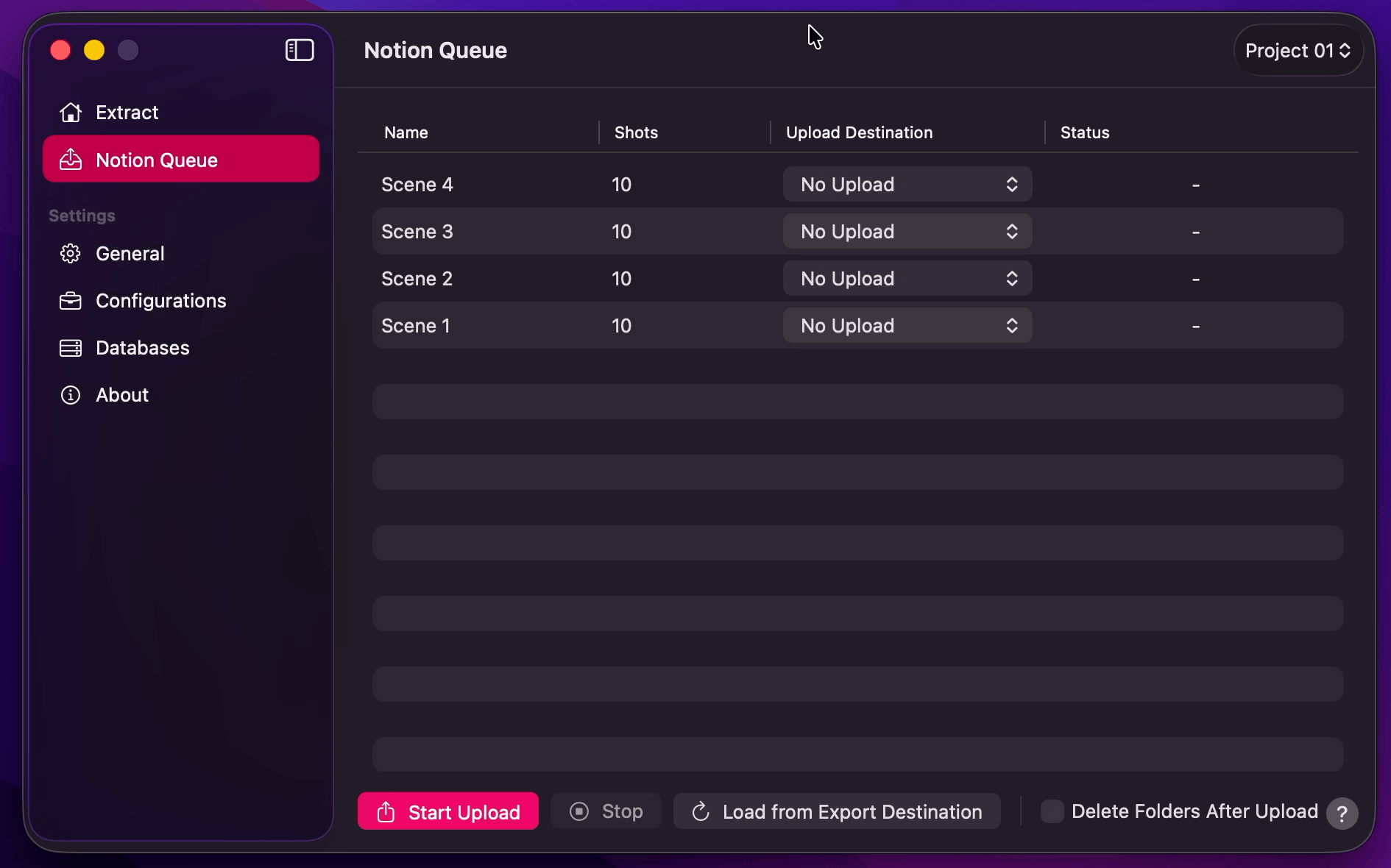 Notion Queue