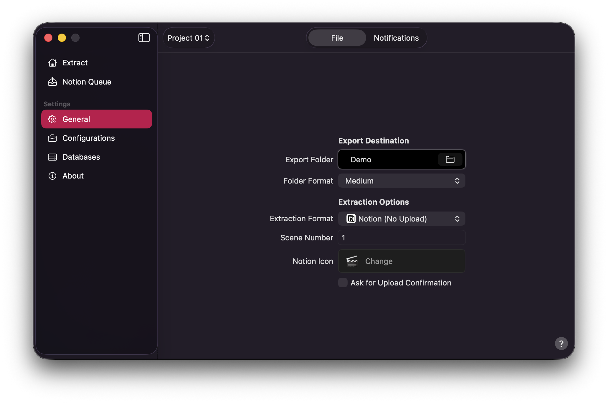 General Settings